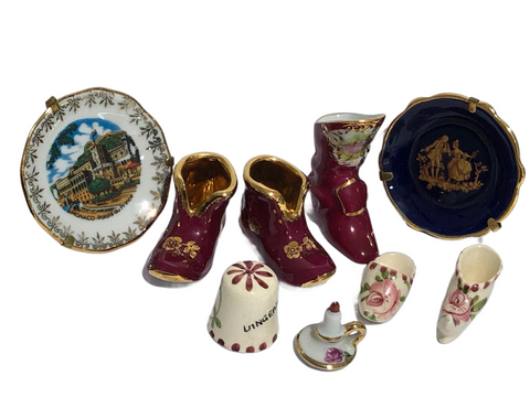 set of Limoges items