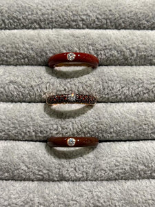 Preowned Adolfo Courrier set of three rings