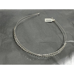double layer rhinestones headband (ECN 974)