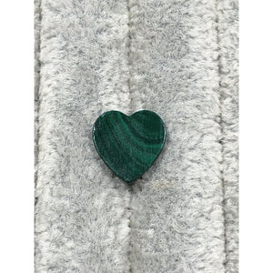 malachite lose stone heart shape 12x12mm