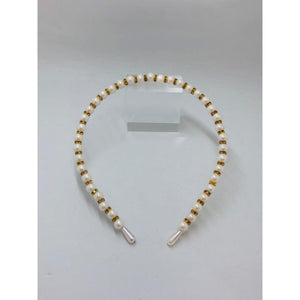 faux pearl hair hoop (ECN 984)