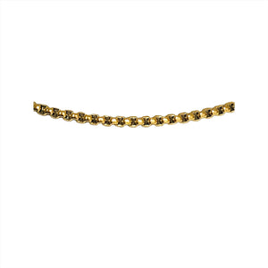 18k gold plated chain; around 26inches