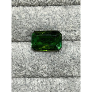 6.36ct green tourmaline; 13.2x8.8x6.45mm