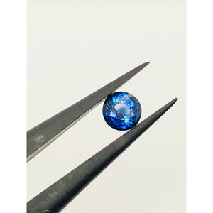 loose sapphire blue, 0.675cts; 5.15x5.15x3.2mm