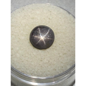 grey star sapphire, cabochon; 2.94cts; 8x8.3x4.2