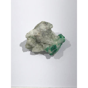 marble with emerald - display sample, 21.4g